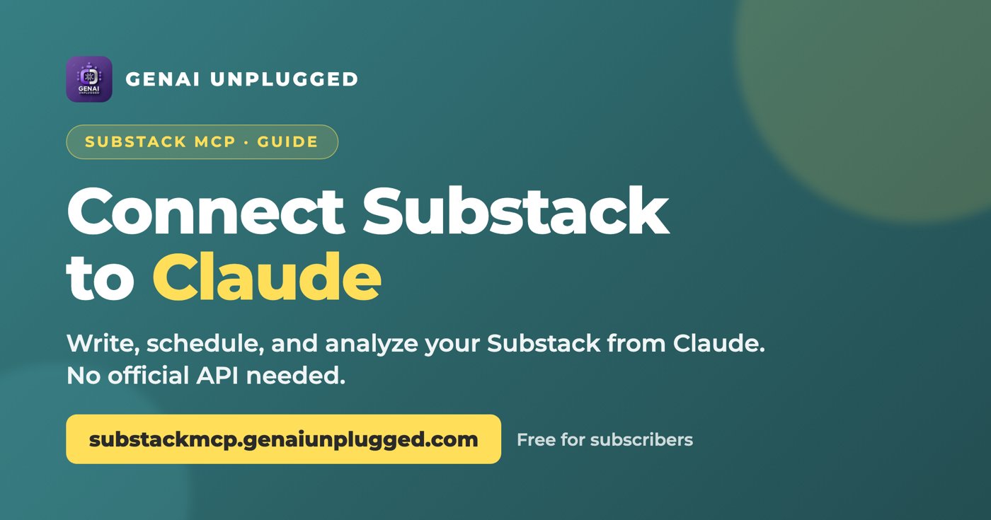 Connect Substack to Claude with the SubflowAI Substack MCP